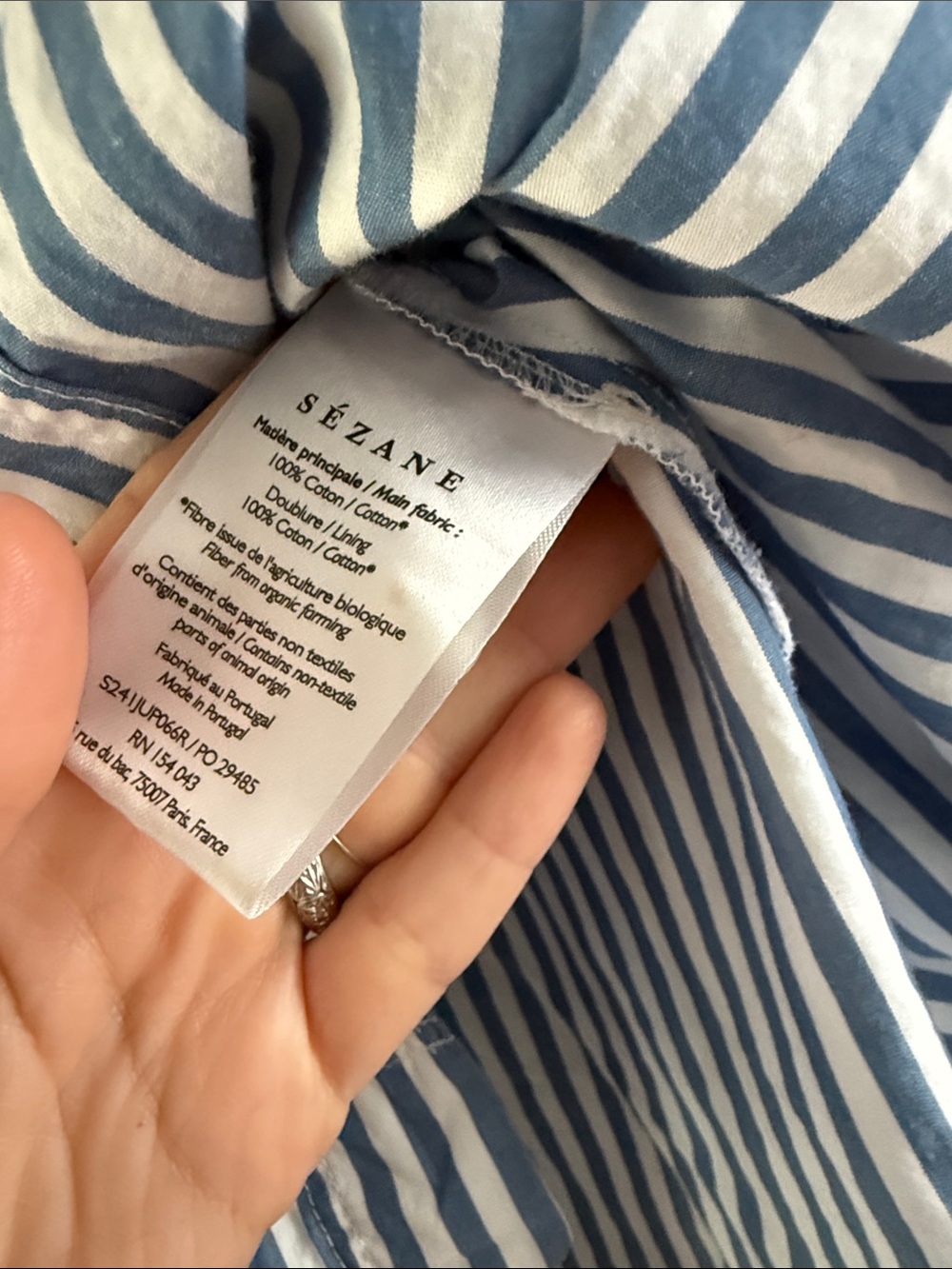 Sezane clarine skirt - Picture 4 of 7